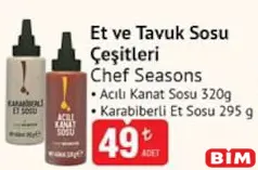 CHEF SEASONS ET VE TAVUK SOSU ÇEŞİTLERİ